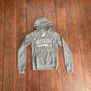 NWT - Campus Crew Hoodie, Size XS, Gray